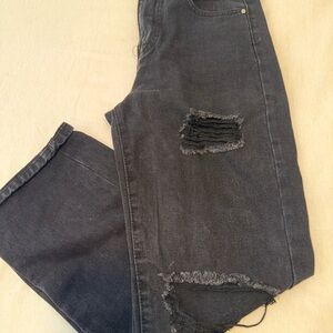 SHEIN Charcoal Denim Pants 🩶🖤